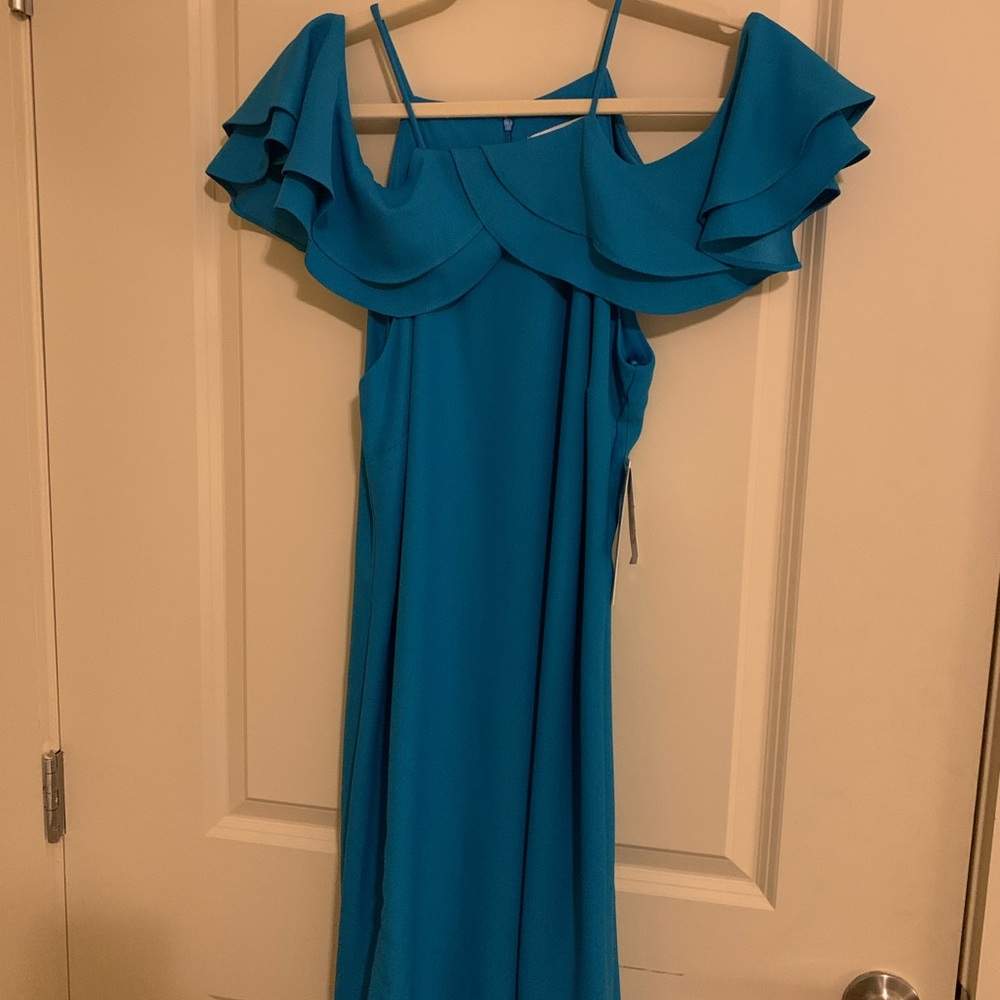 Blue dress
